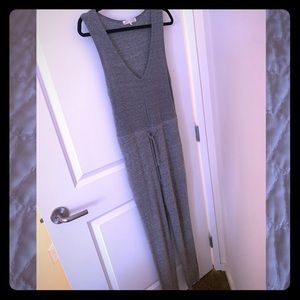 Joah brown cozy jumpsuit